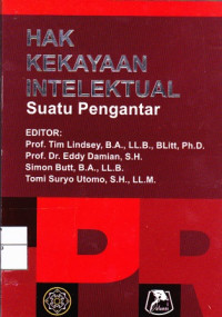 Image of Hak Kekayaan Intelektual  Suatu Pengantar