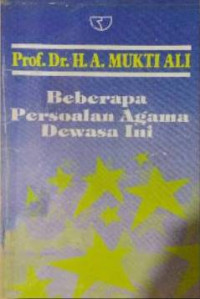 Image of Beberapa Persoalan Agama Dewasa Ini