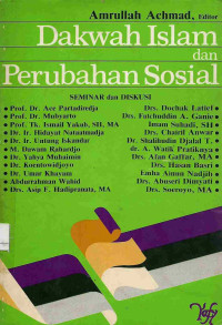 Image of Dakwah Islam dan Perubahan Sosial