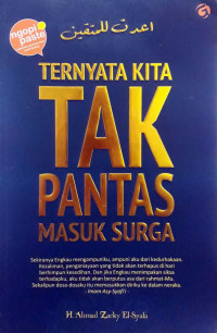Image of Ternyata Kita Tak Pantas Masuk Surga